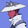 SireDontPlay's PFP, a red Azuki Elemental with lightning gear.